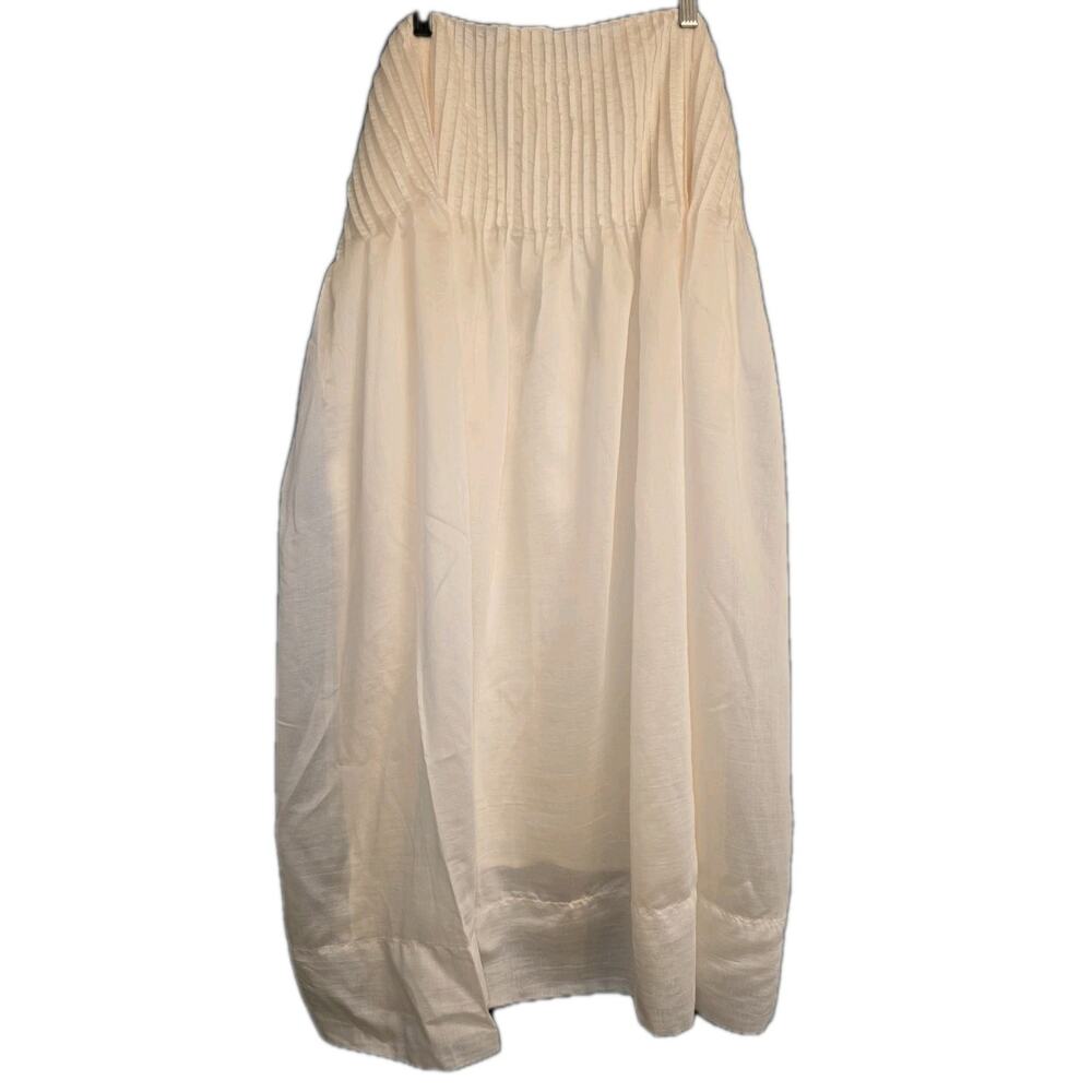 Future Collective Skirt with Smocked Waist